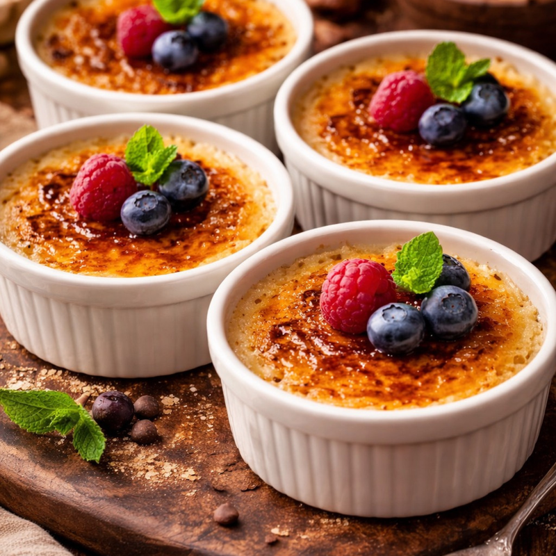 Crème brûlée vanille