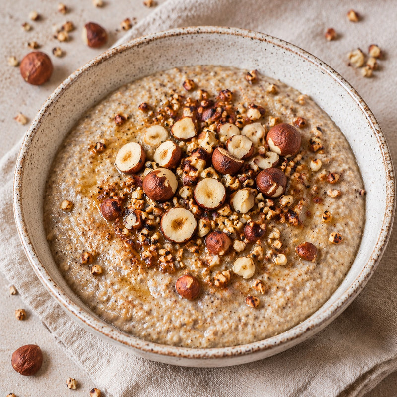 Porridge de sarrasin aux noisettes