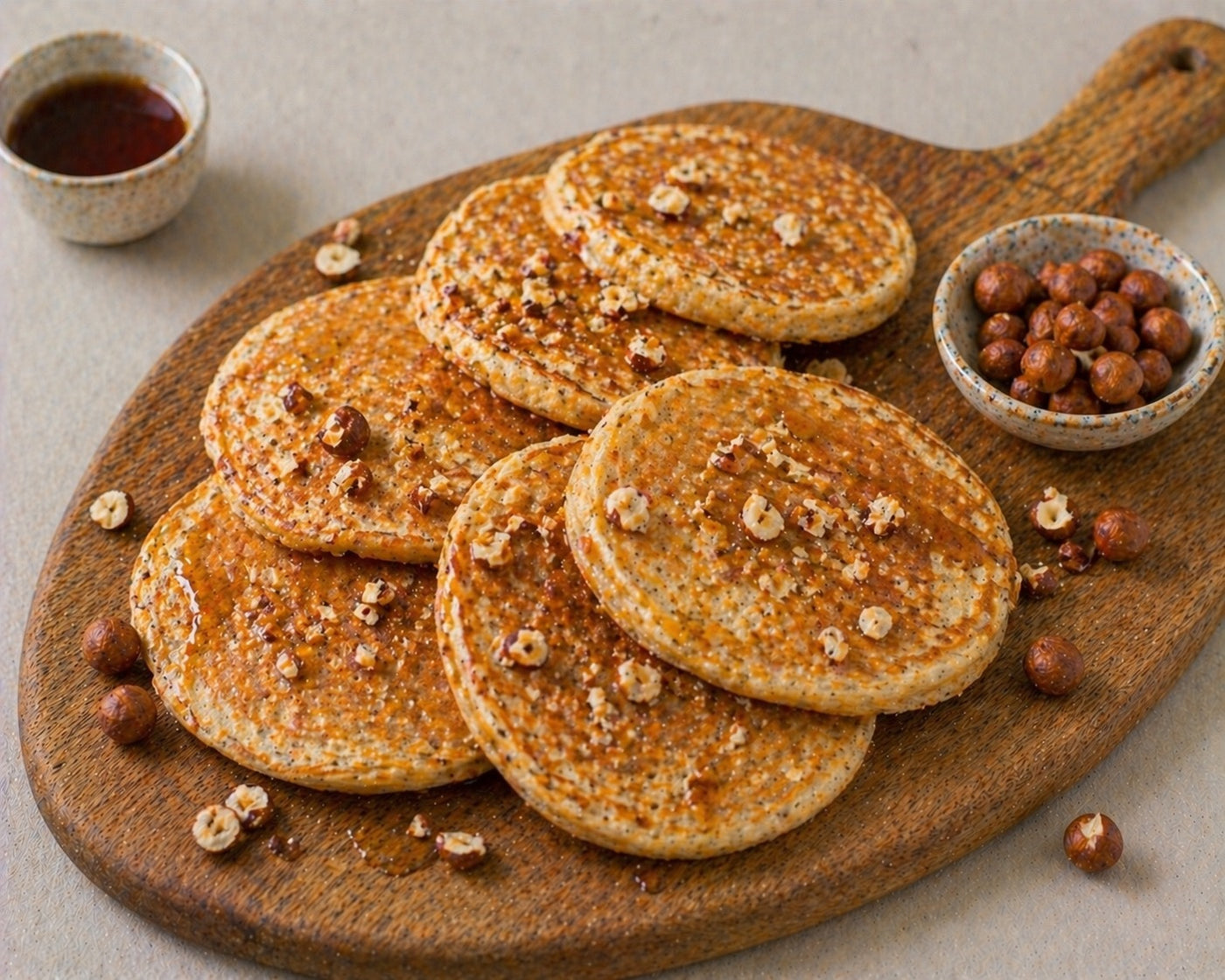 Pancakes noisette façon brunch