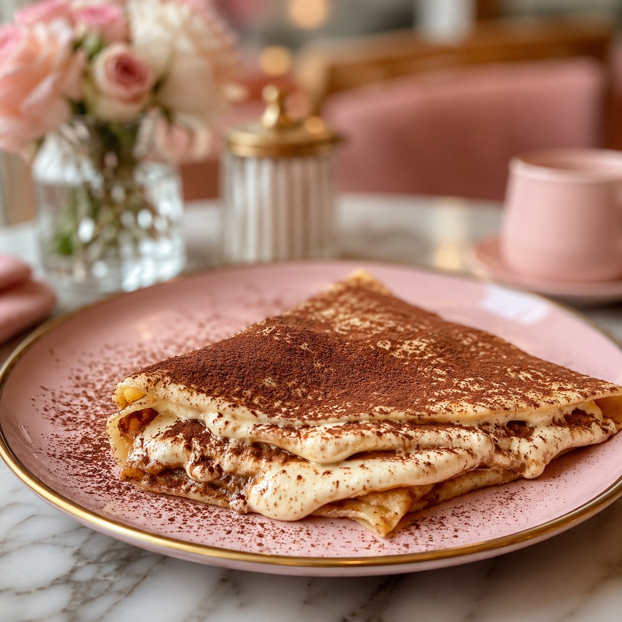 Crêpes façon tiramisu