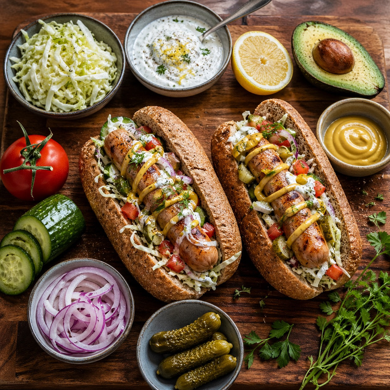 Un hot-dog revisité plus sain