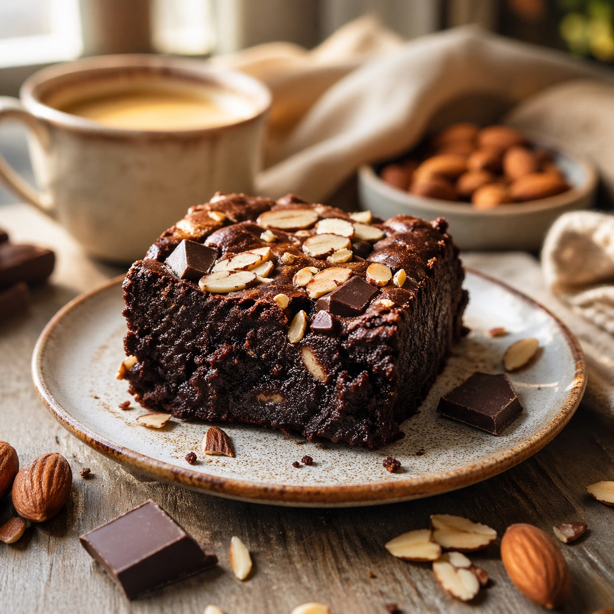 Brownie fondant au chocolat noir