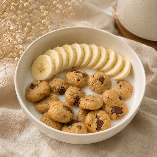 Mini cookies chocolat et cacahuète
