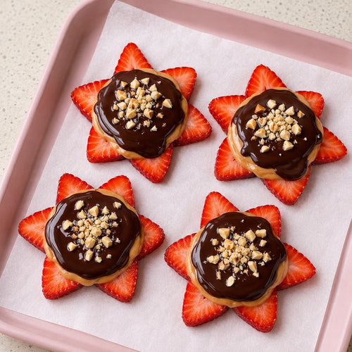 Strawberry chocolat-cacahuète