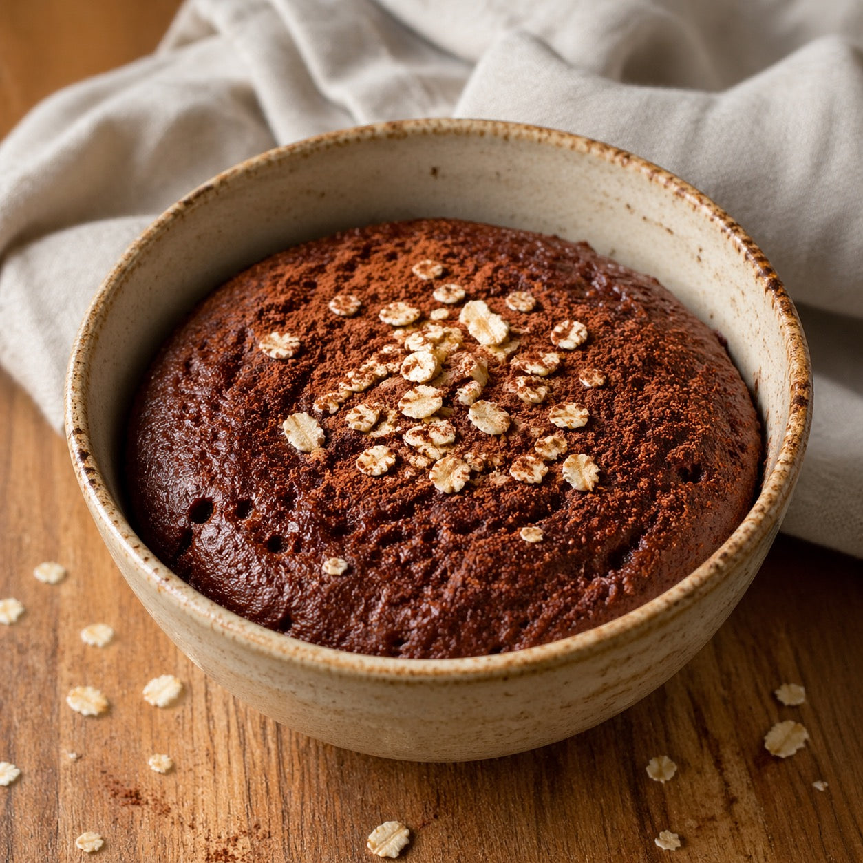 Bowlcake son d’avoine cacao express