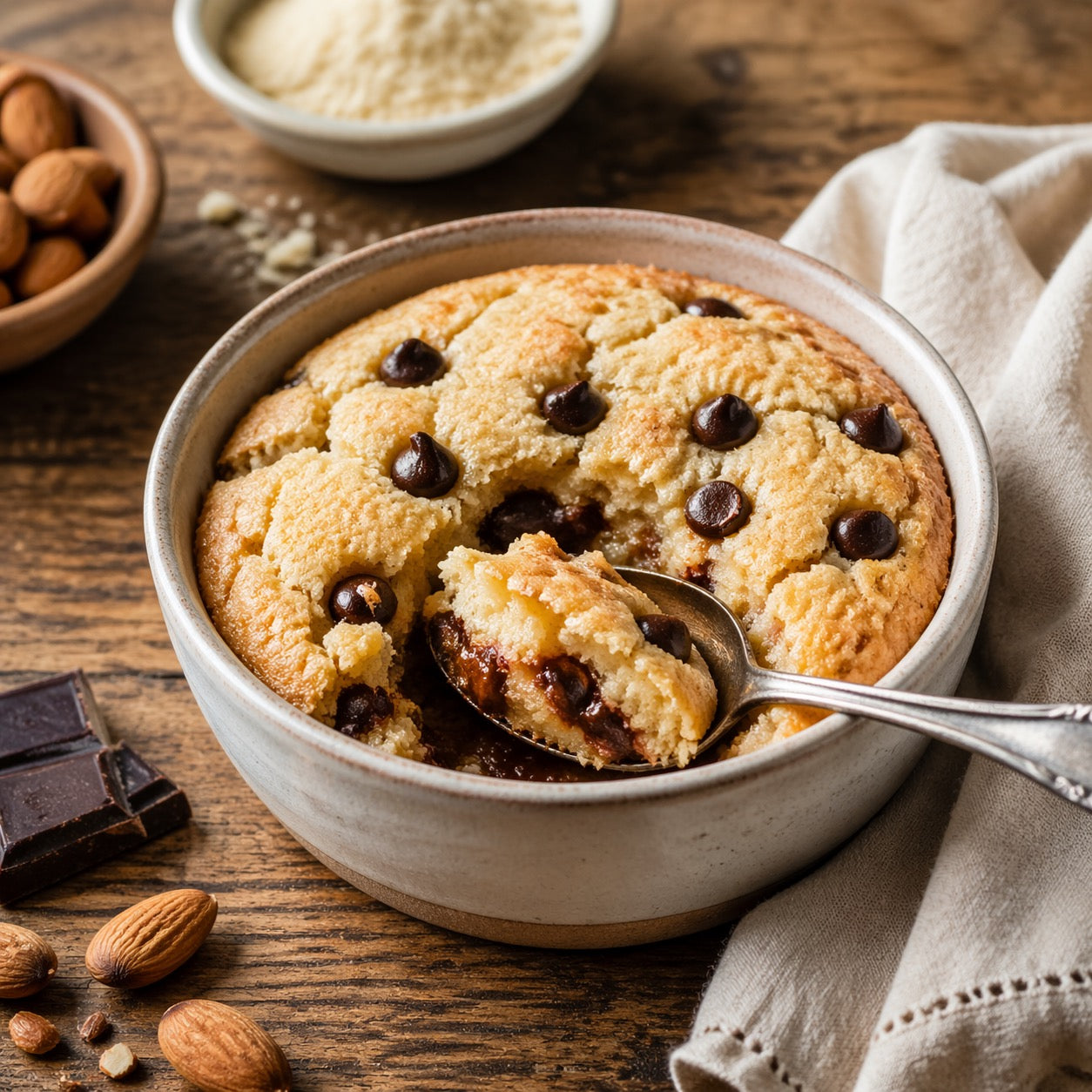 Cookie bowl  aux pépites de chocolat