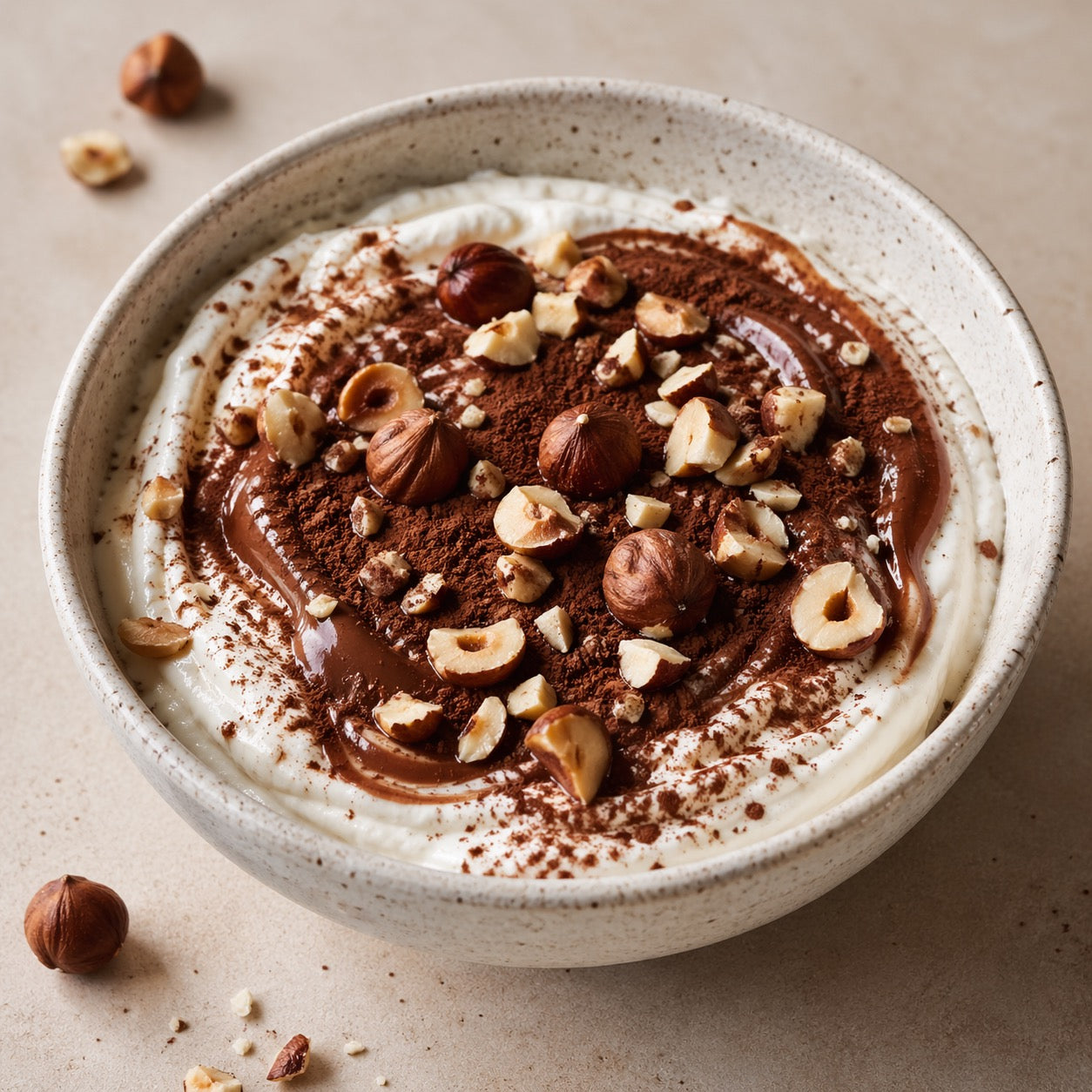 Bowl skyr cacao-noisette