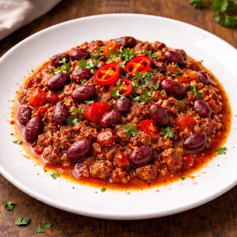 Chili con carne léger
