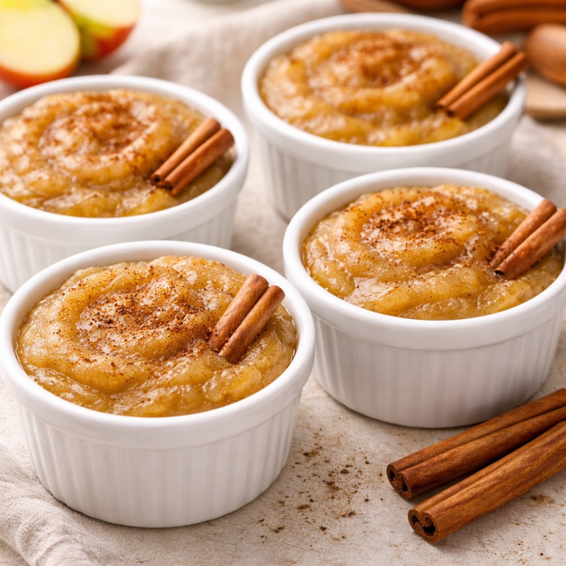 Compote pomme-cannelle