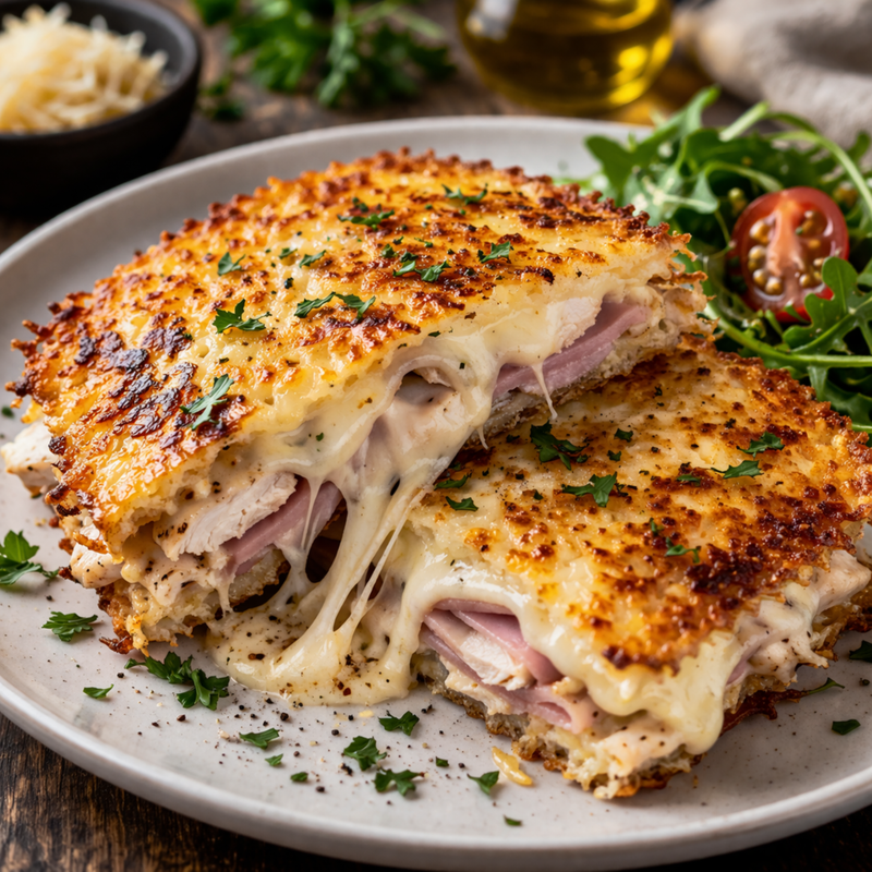 Croque-monsieur sans pain