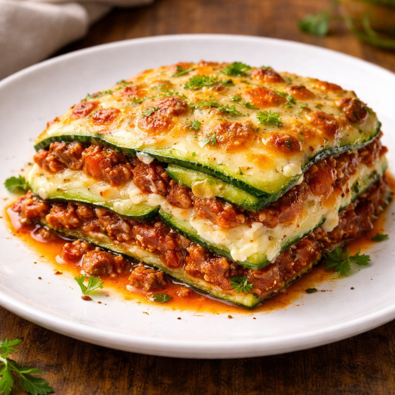 Lasagnes de courgettes