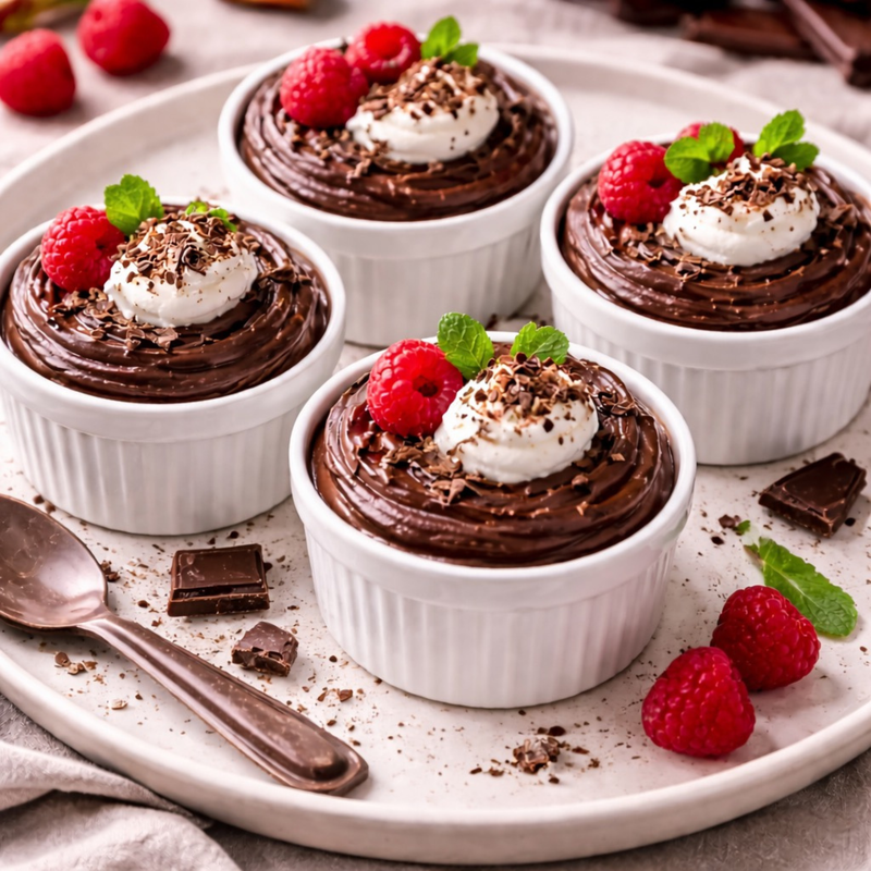 Mousse chocolat noir